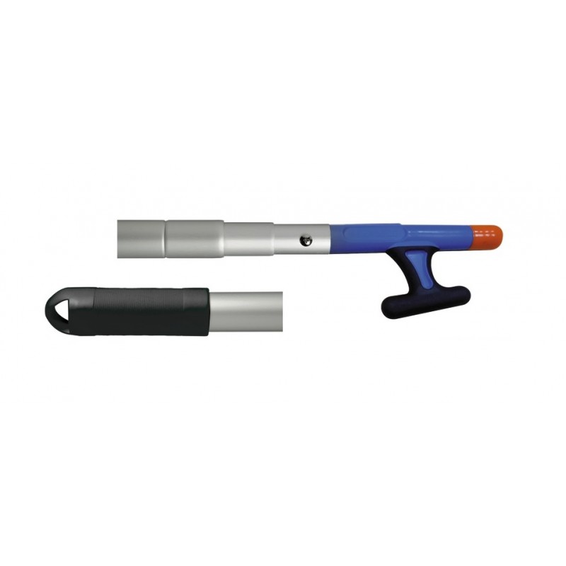 Professional boat hook with rubber head